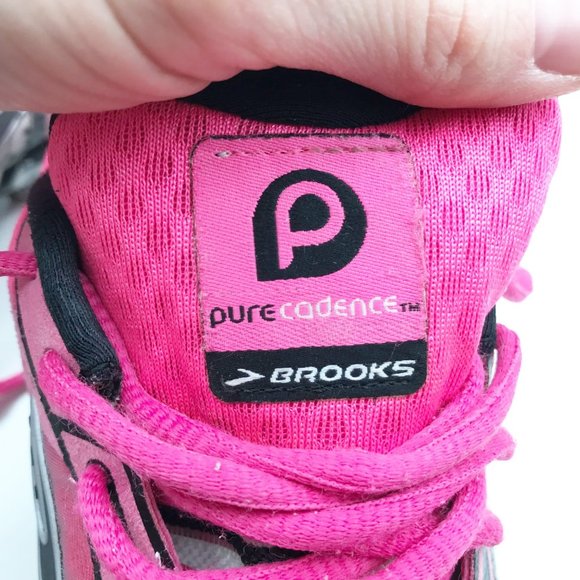 BROOKS Pure Cadence Pink Athletic Running Shoes Womens 8.5 - Picture 7 of 16